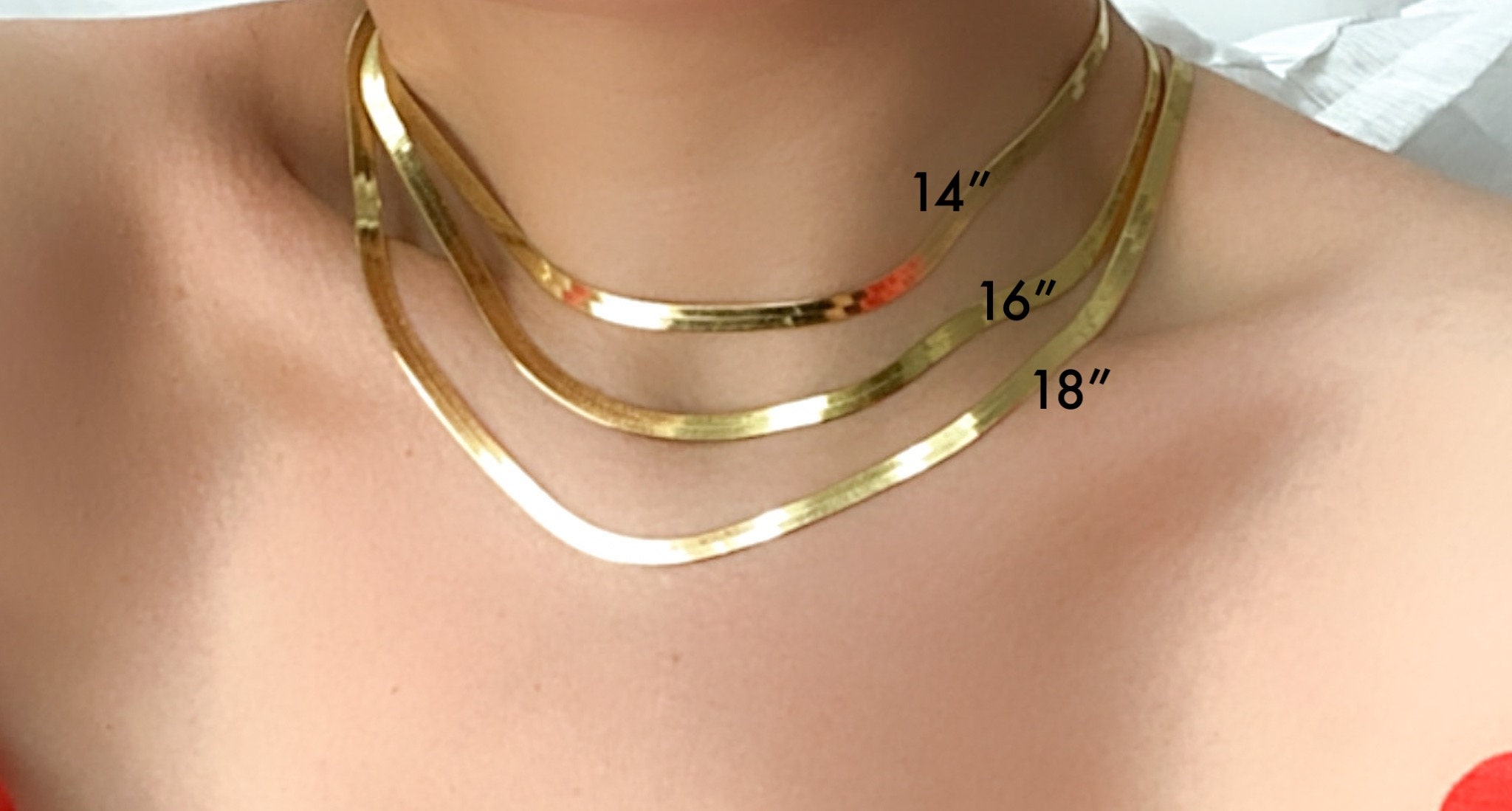 Snake Choker Necklace 14 16 925 Silver Layering Snake Choker