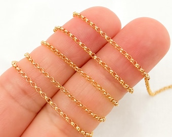 Catena Rolò Diamantata Oro 18k - GIOIELLERIA CIRCELLI - Foto 2