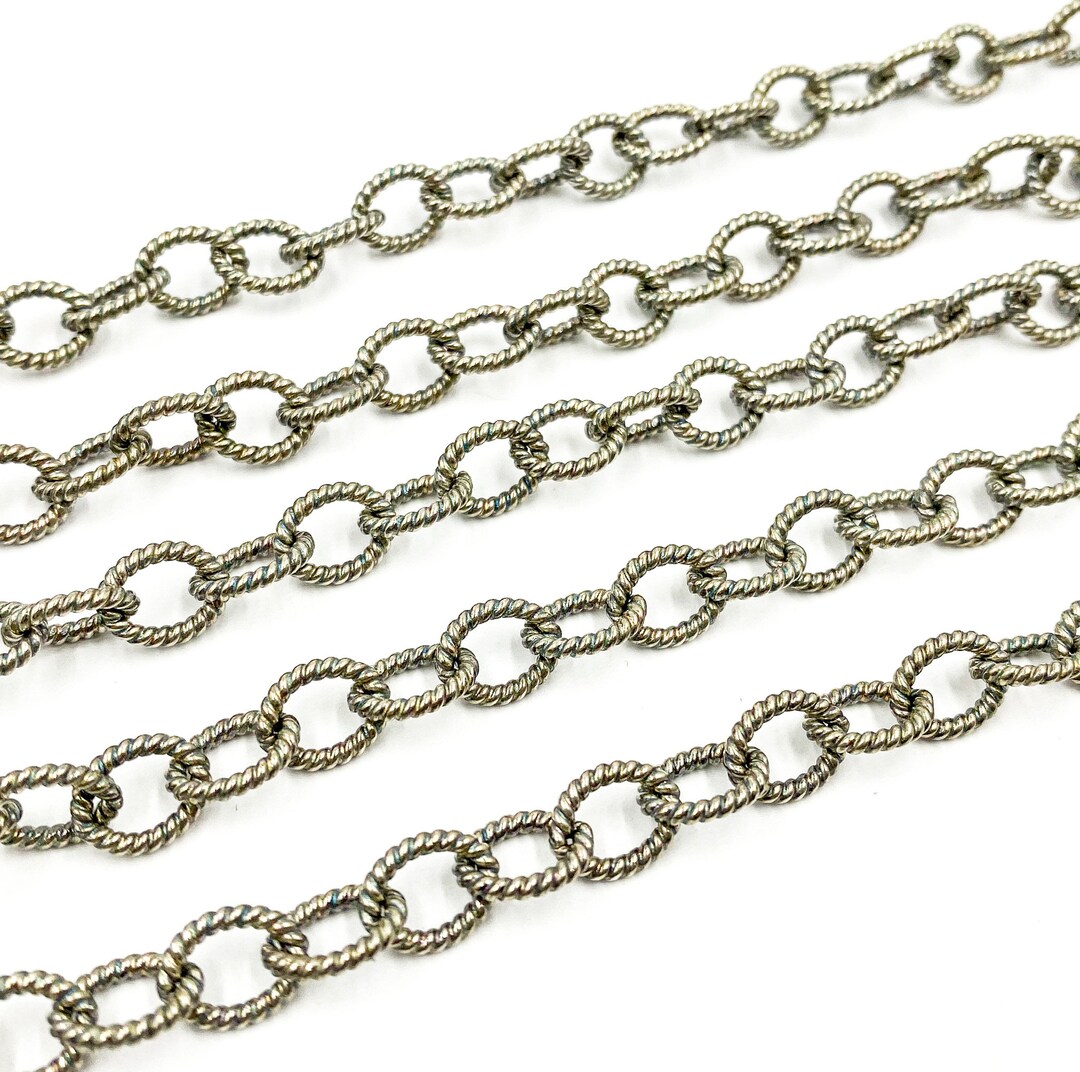 OX JEWELRY Silver Loop Tie | MB -there is a rea