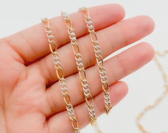 Gold Filled Figaro Chain