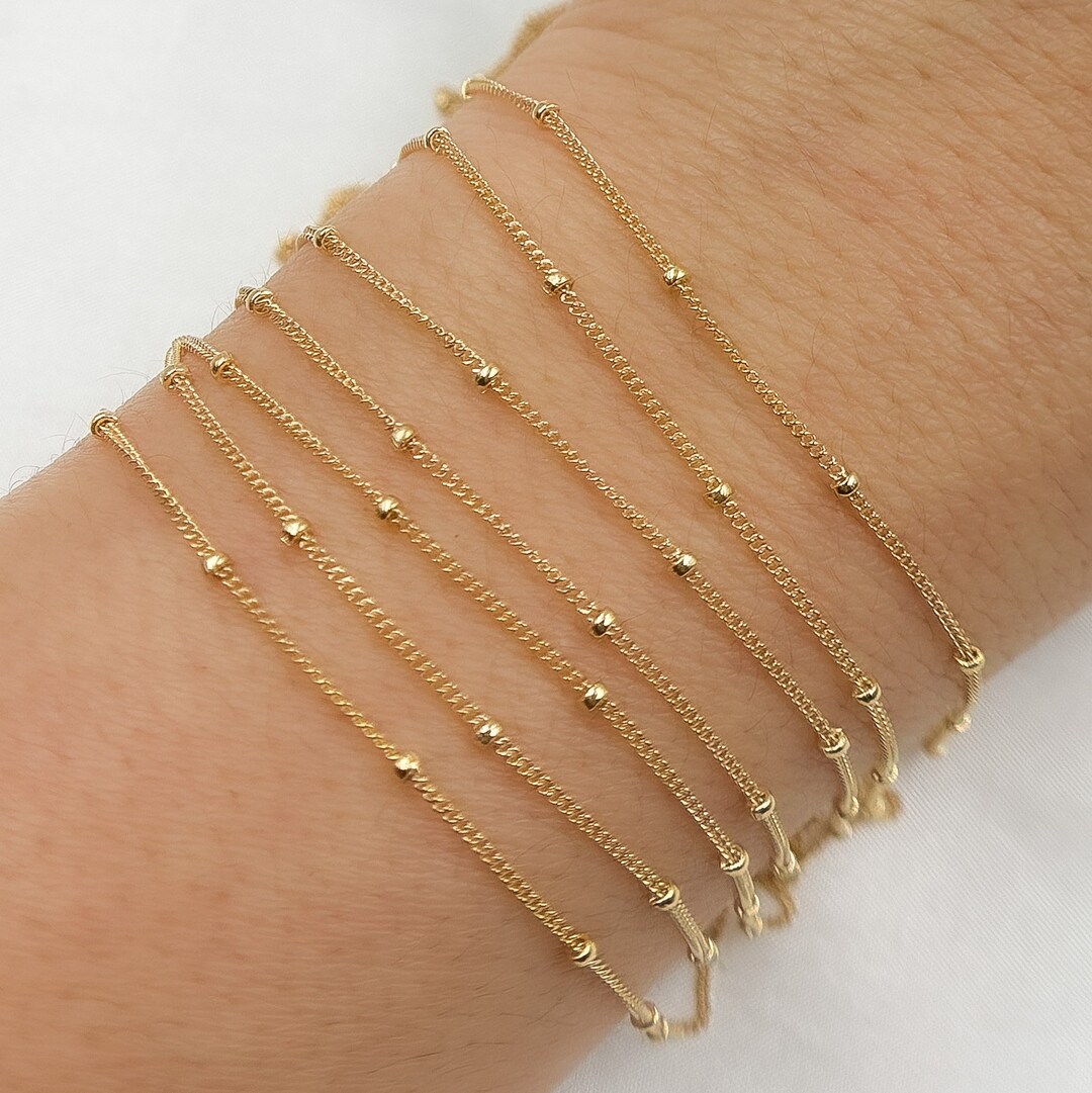 Satellite Chain Bracelet - Gold Filled main image 1
