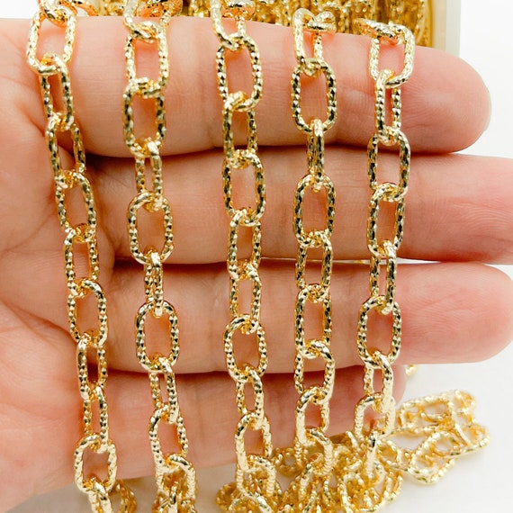 Gold Plated Chain Jewelry Making  18k Gold Chain Jewelry Making