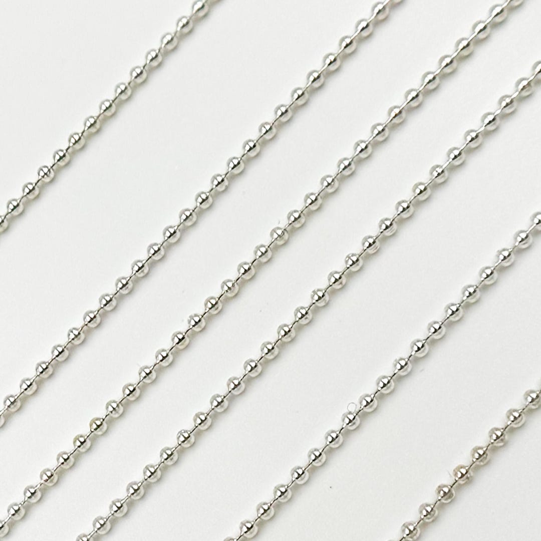 NKlaus Collana 65cm con catena a serpente rotonda d'argento 925 con catena d'argento larga 1,2mm 4083
