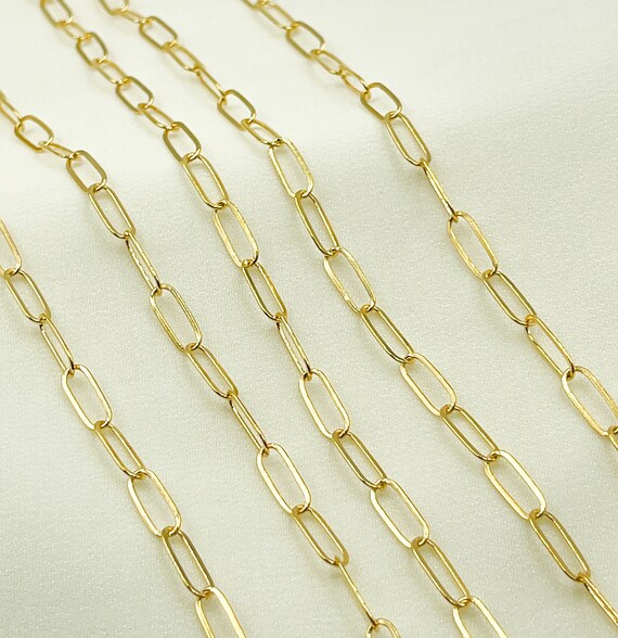 1FT 11x4mm 14K Gold Filled Chain by Foot Unfinished Chunky