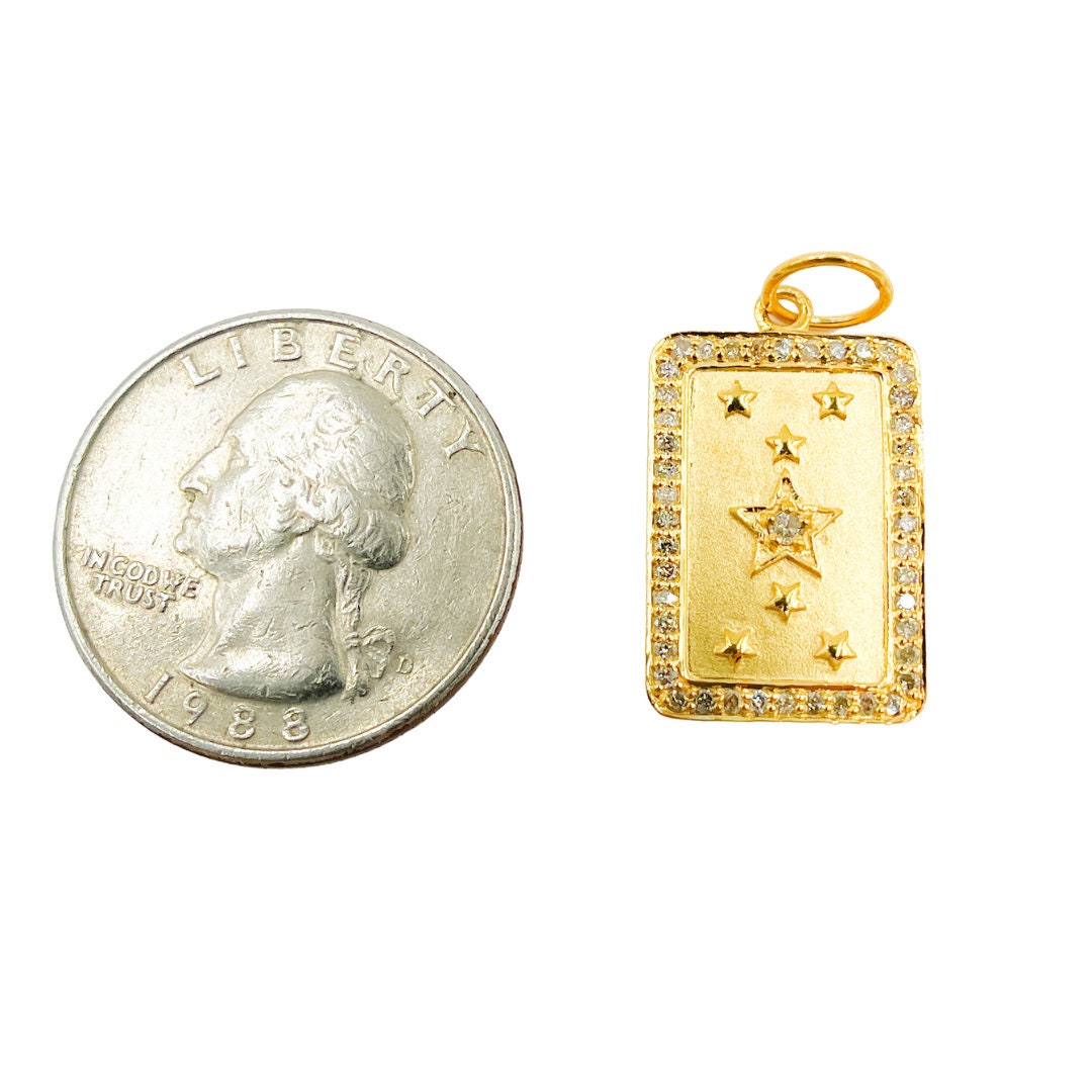 ホヌの形のチャーム 14k ASTROLABE COIN CHARM(S)(2JC0104)K10 チャーム｜スター