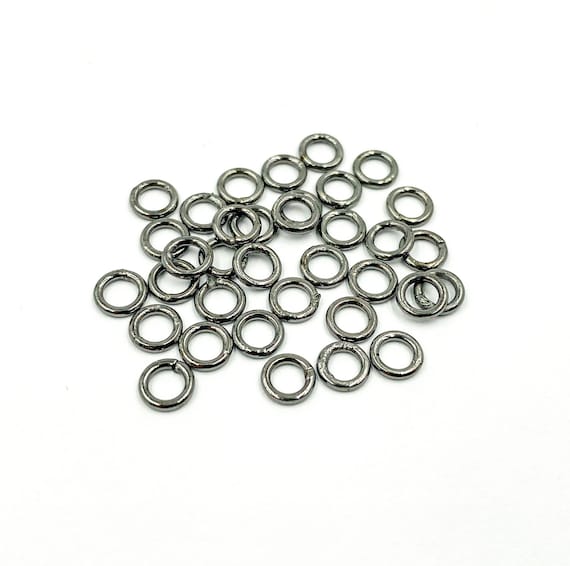 Anellino In Argento Sterling Sfuso, Anellino Aperto In Argento 925, Anellino Chiuso In Argento 925, 4 Mm, 5 Mm, 6 Mm, 8 Mm, 10 Mm, Spessore Del Filo 1 Mm (calibro 18) - Italia - Foto 7