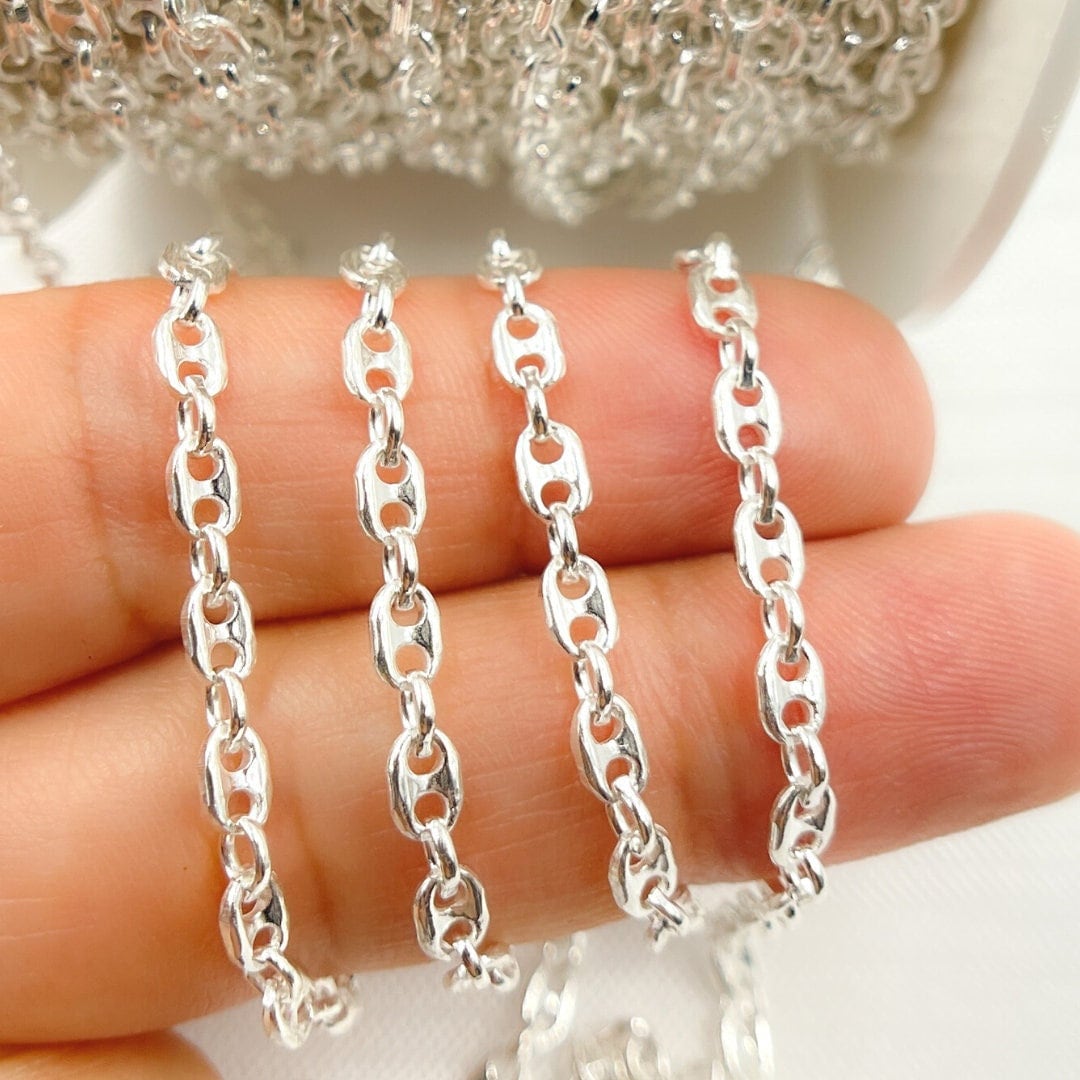 【BLACKPURPLE】Renin stone cubic chain necklace silver 45cm BLACKPURPLE (ブラックパープル) - Renin stone cubic chain
