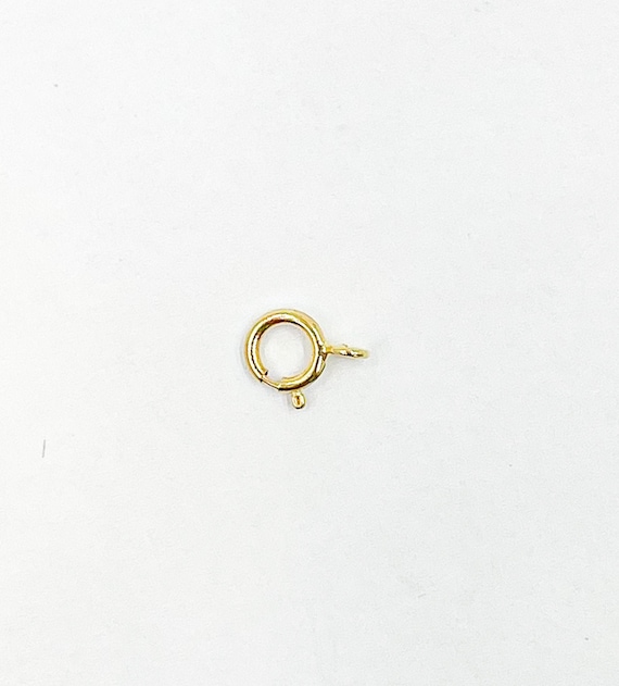 10 piezas Gold Filled mm Spring Ring 14k Gold Etsy España