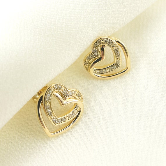 Shiny heart earrings Shiny heart earrings