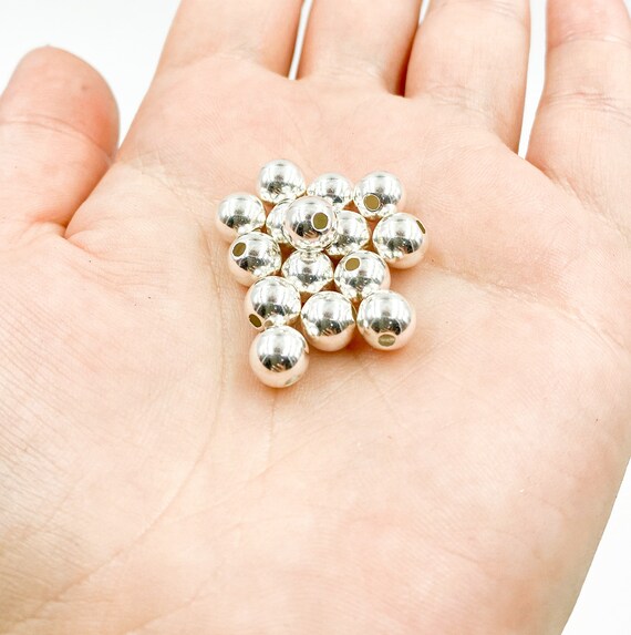 925 silver beads for jewelry making sale