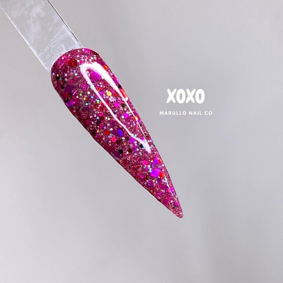 Xoxodip Powder Dip Powder for Nails Glitter Dip Powder Etsy