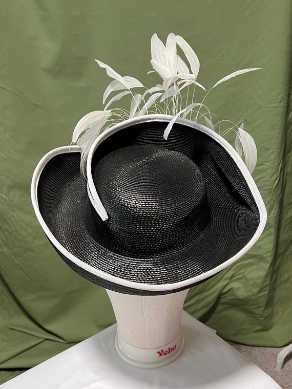 Gorgeous 1980’s vintage ladies dress hat - Gem