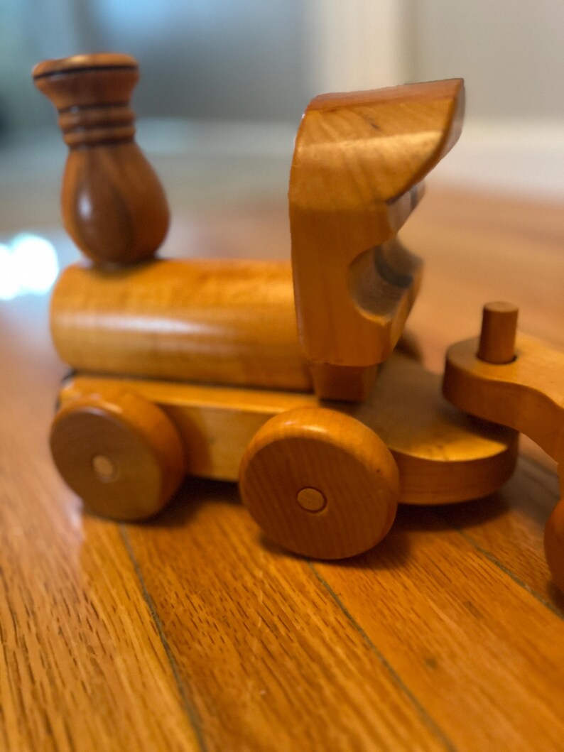 Handmade Wooden Train - Etsy