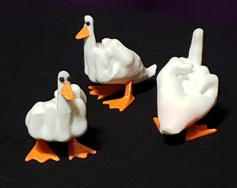 NSFW - Duck You, Finger Duck, The Bird!, Adult Novelty, Multicolor