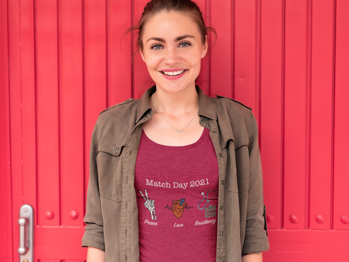 Residency Match Day 2021 TShirt Peace Love Residency Etsy