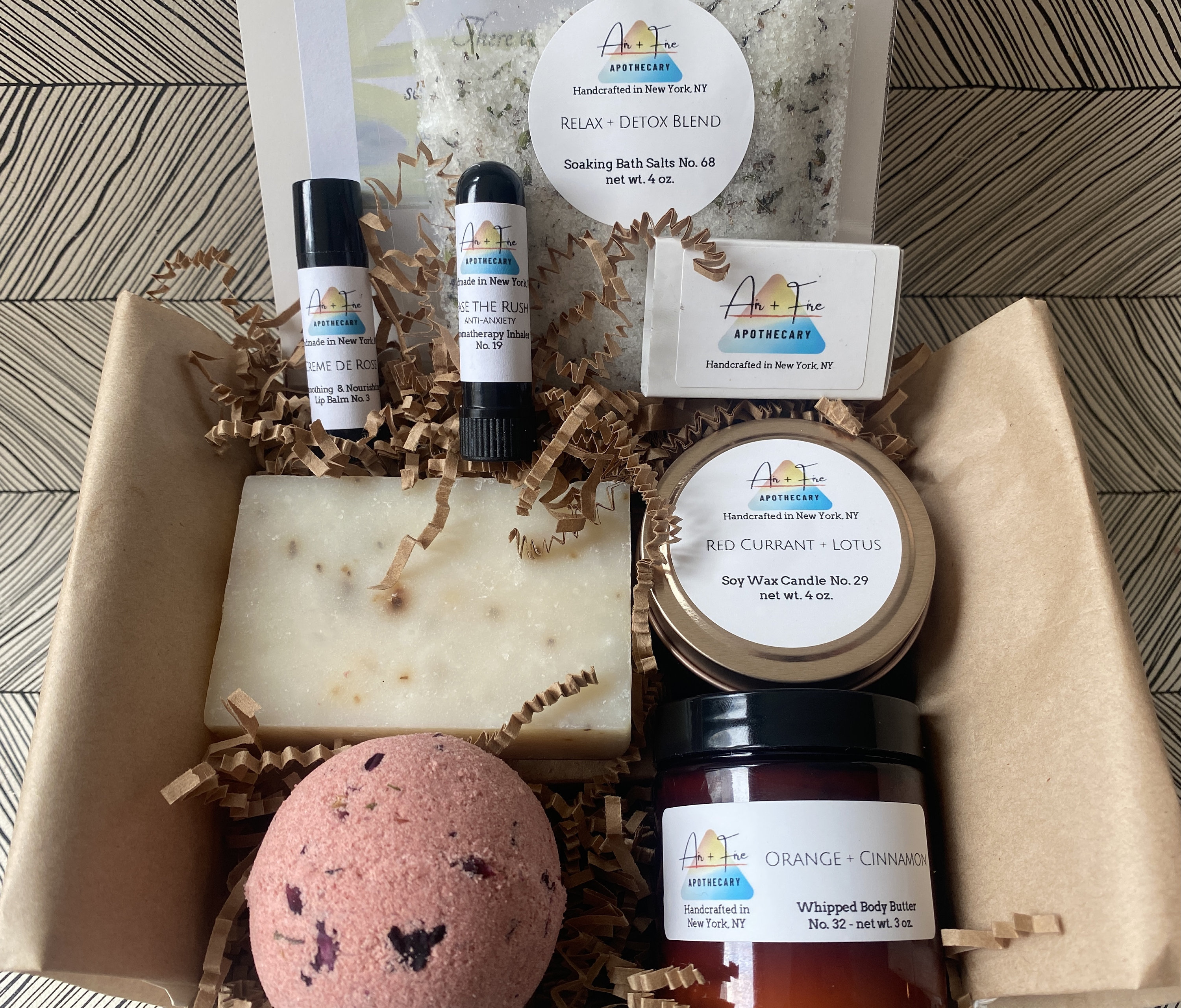 Premium SPA Gift Box 8 Piece Set All Natural Handcrafted Etsy