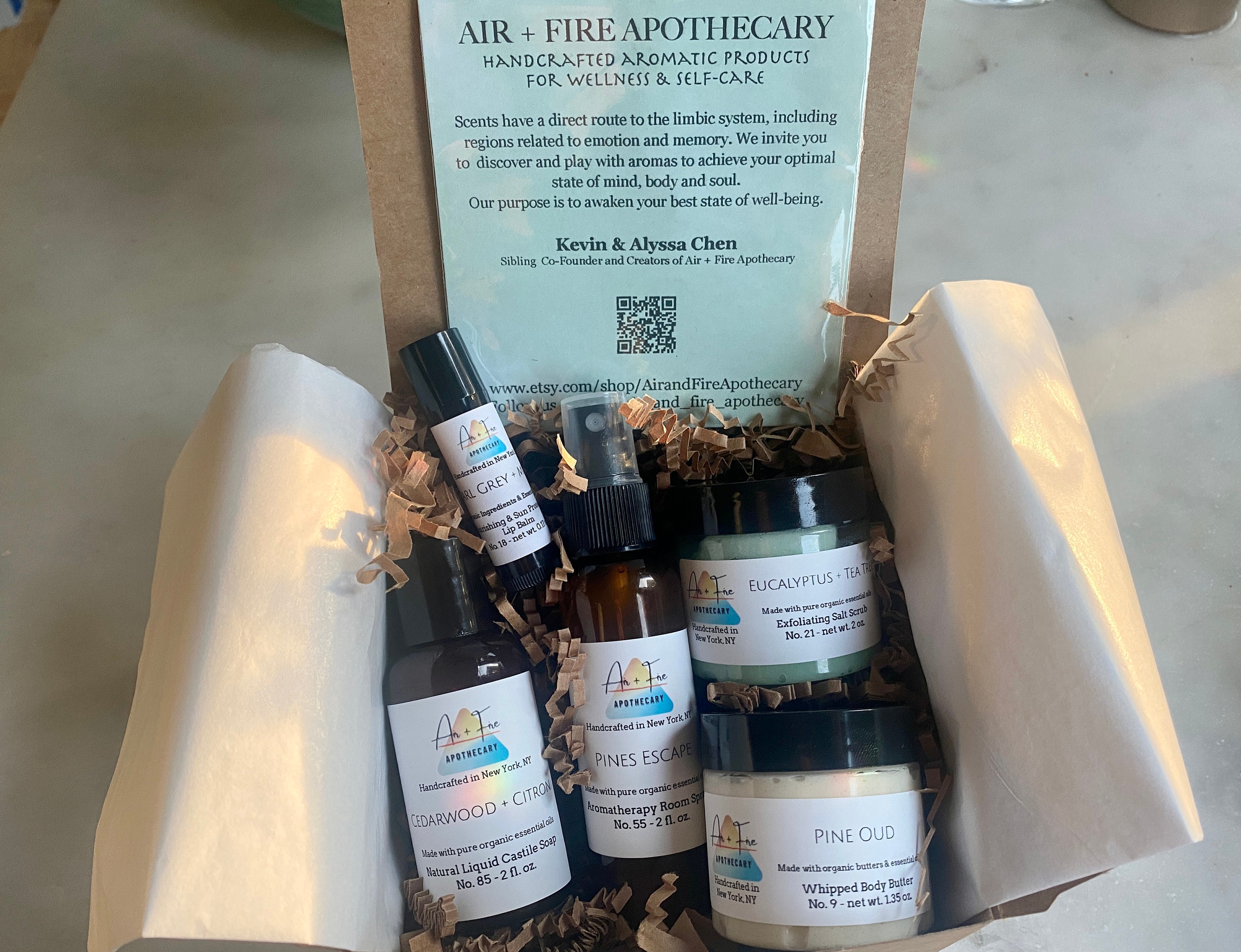 Men's SelfCare Gift Package Gift for Him All Natural Etsy