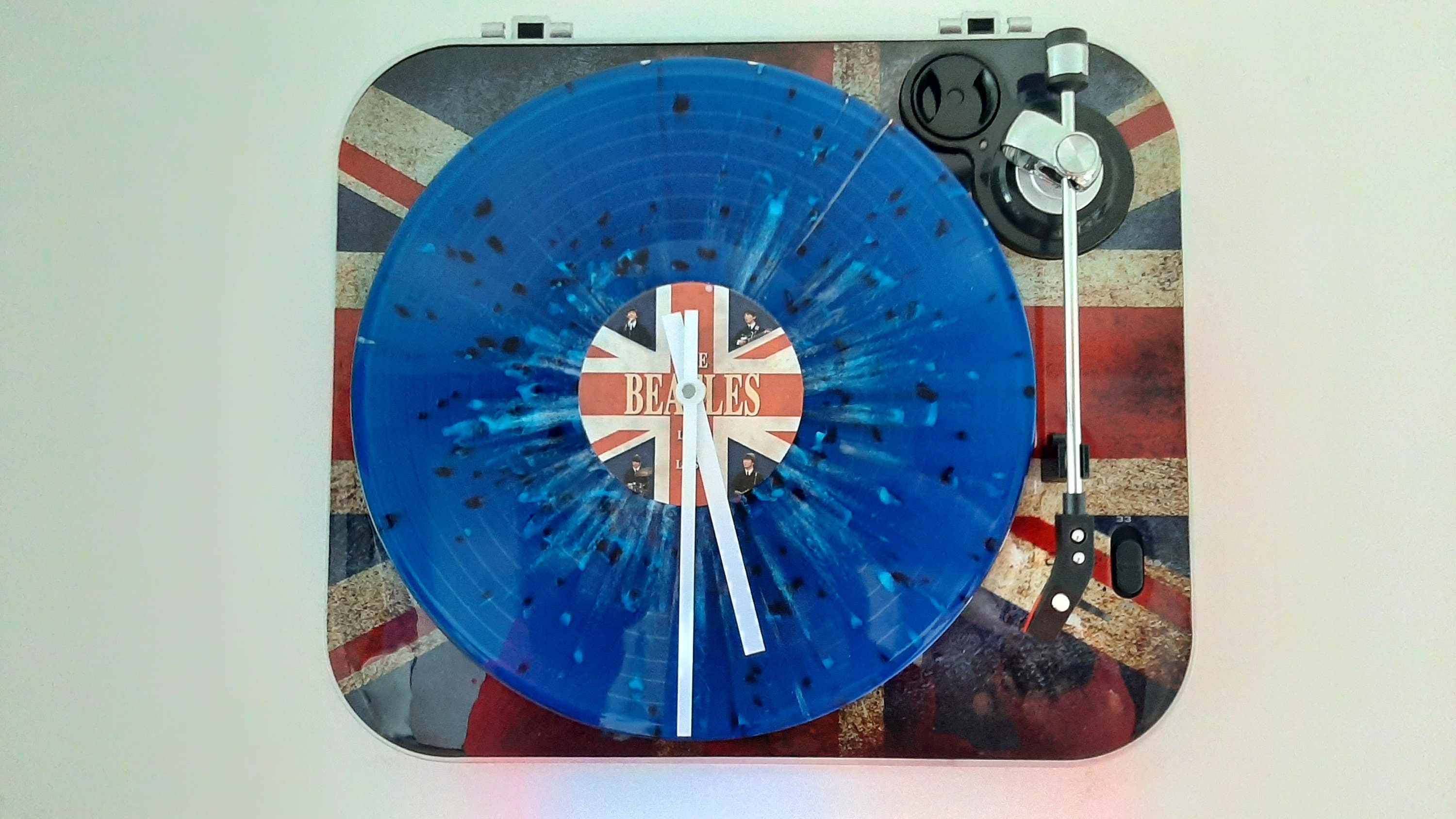 Horloge platine Vinyle