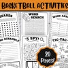 First Day of School Activity Pack, Back to School Classroom Activities ...