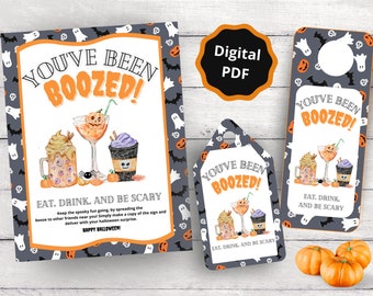 You've Been Boozed, We've Been Boozed Printable Instant Download - Etsy