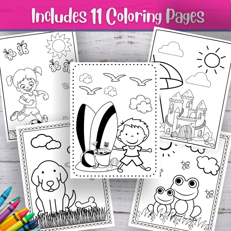 25 Summer Kids Activities Summer Camp Activity Printable Etsy