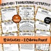 20 Thanksgiving Activity Pages, Thanksgiving Coloring Pages, Thanksgiving Activity Bundle, Kid's Activities, Printable, Digital Download 