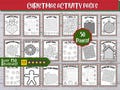 50 Printable Christmas Activities, Christmas Activity Bundle, Kid's Activities, Christmas Coloring pages, Christmas Party Games, Printable