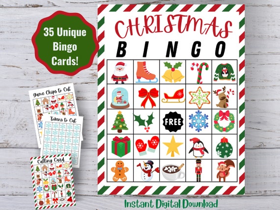 Hojas De Bingo Navideñas Para Imprimir Gratis Bingo De Navidad