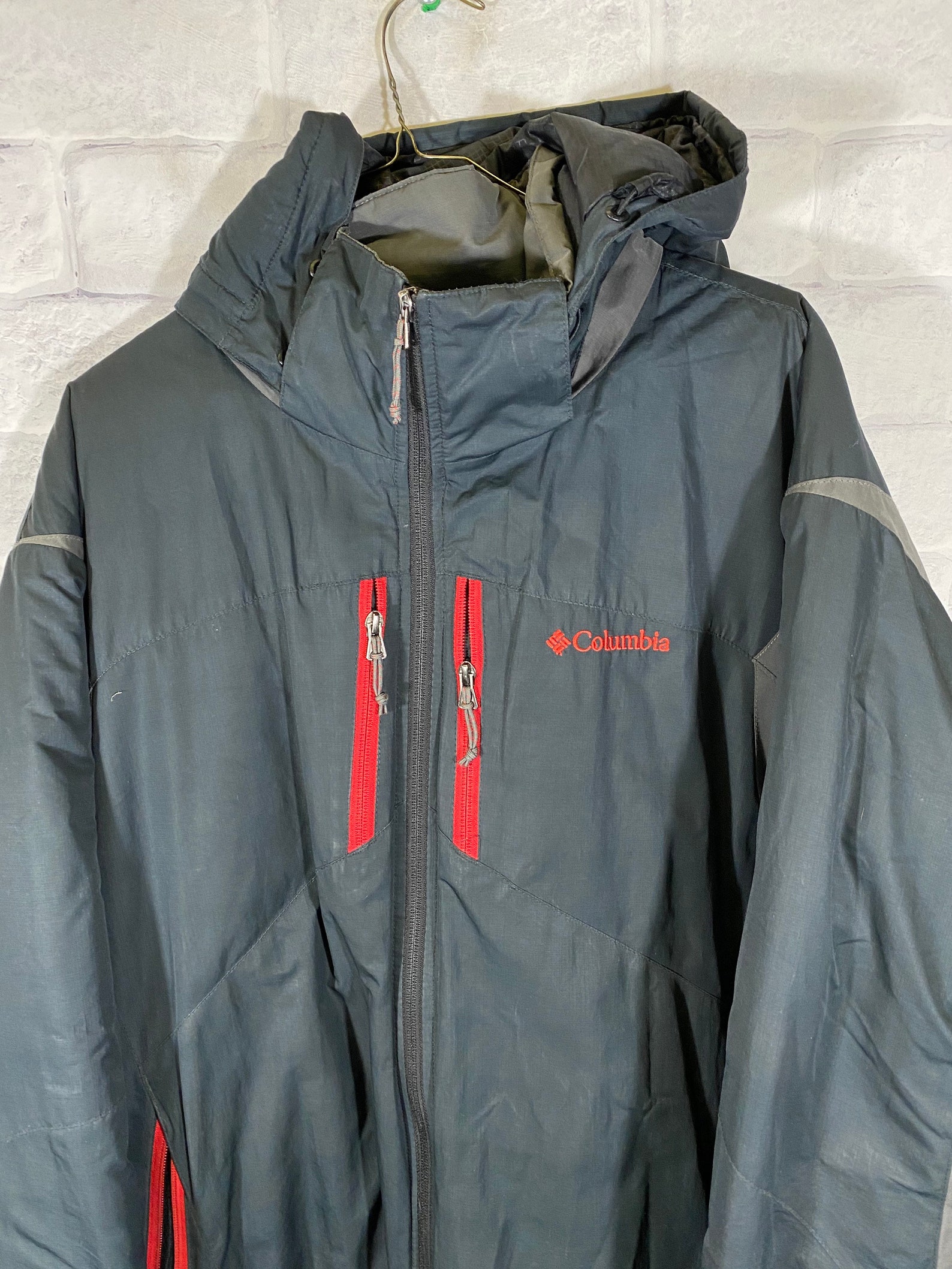 Columbia Sportswear fullzip light puffer jacket | Etsy