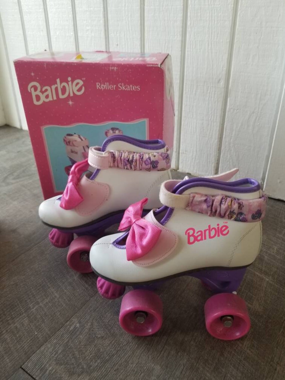 Vintage Barbie roller skates. 1997 vintage girls skates. Girls | Etsy