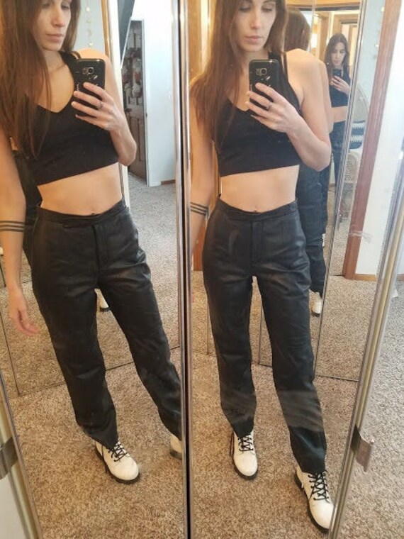 Vintage Leather Pants. Brand new with tags leather