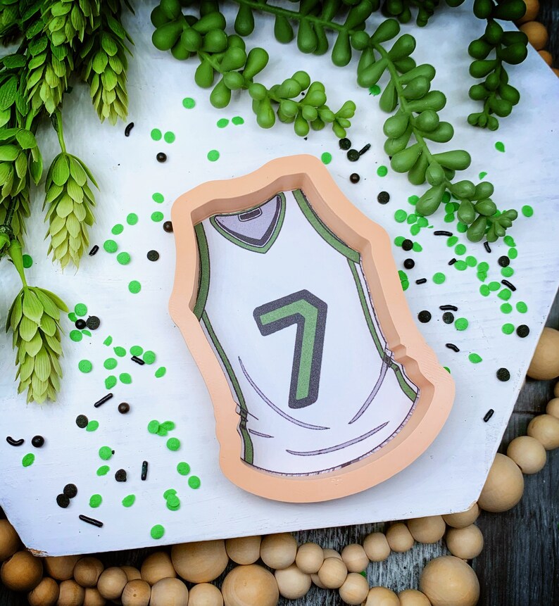 Basketball Jersey Cookie Cutter Etsy