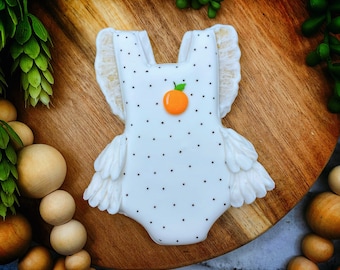 Baby Romper med Volang i Sidan Kakform