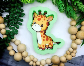 Cute Giraffe Cookie Cutter