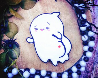 Cortador de galletas fantasma con forma de botín