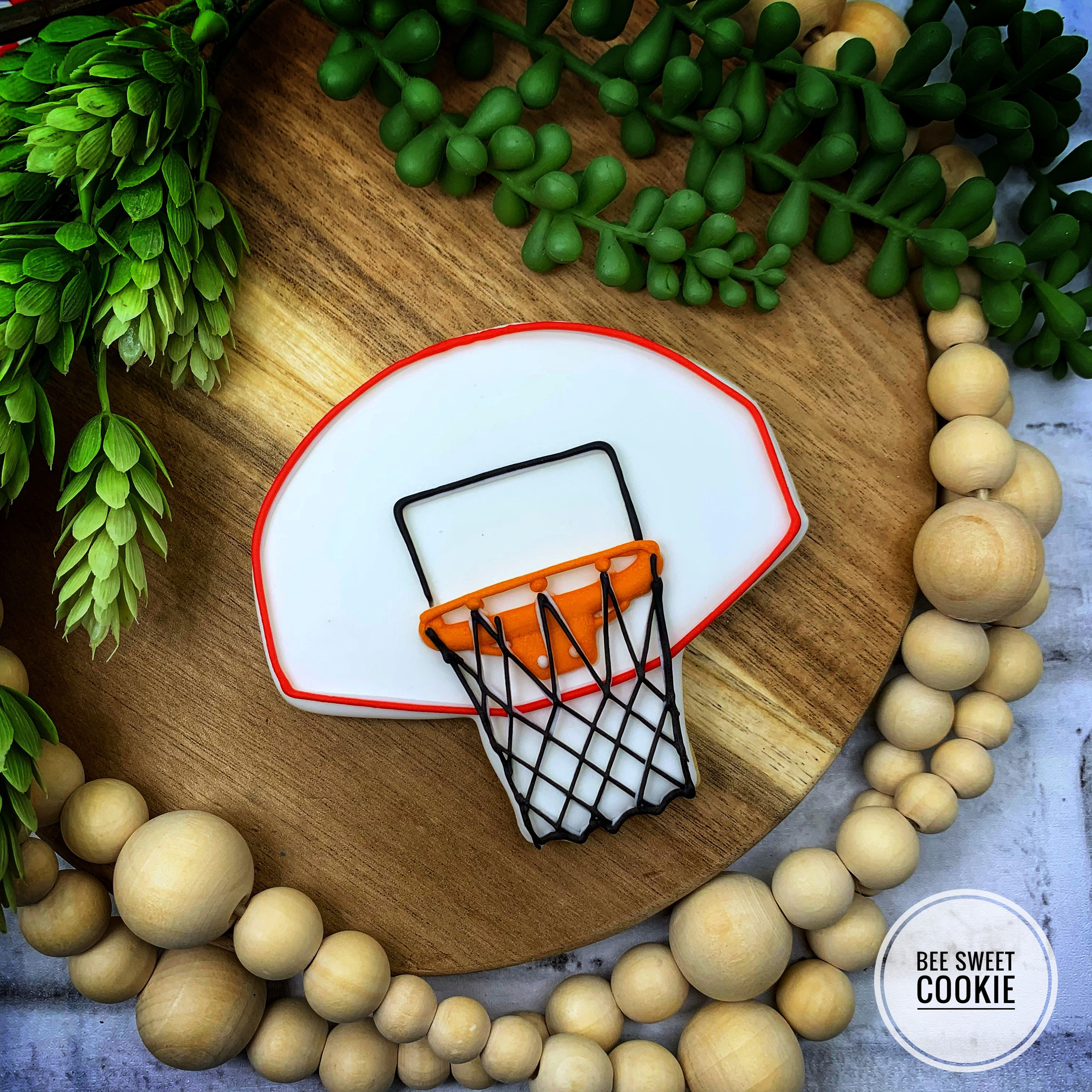 Ccookie Hoops Basketball Hoop Cookie Cutter - Etsy