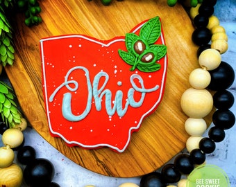 Ohio State Outline Cookie Cutter