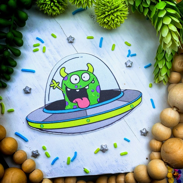 Alien/Monster Space Craft Cookie Cutter