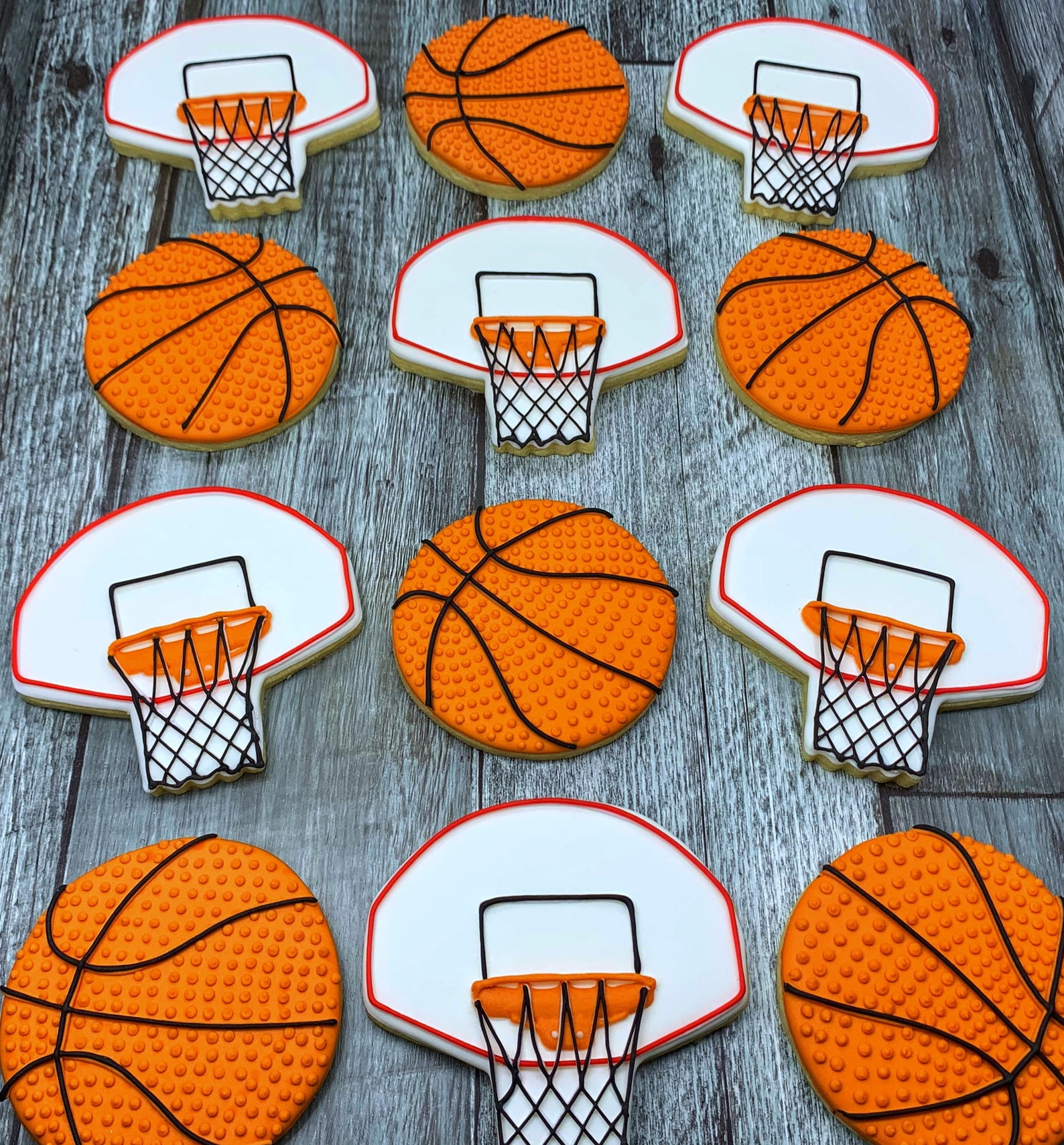 Ccookie Hoops Basketball Hoop Cookie Cutter - Etsy
