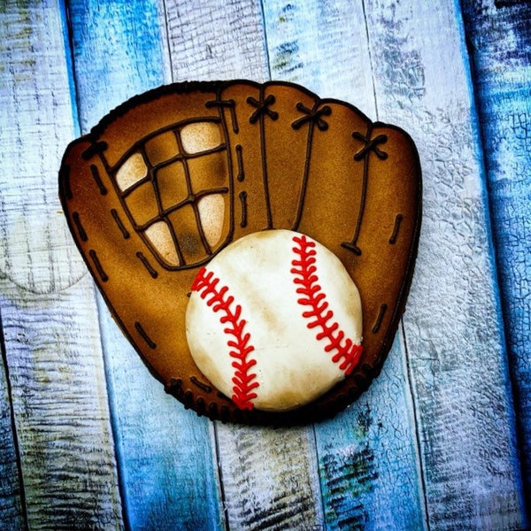 Baseball Glove Cookie Cutter Etsy