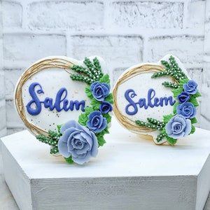 Floral Plaque Cookie Cutter