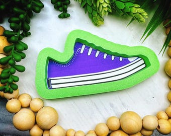 Cortador de galletas de zapato Chuck de caña baja