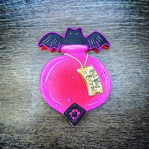 Bat Potion Bottle Cookie Cutter
