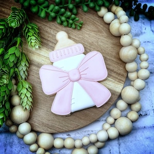 Große Bogen-Baby-Flasche Cookie Cutter