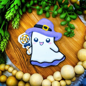 Ghost with Lollipop Cookie Cutter