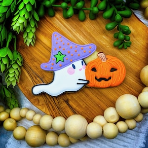 Ghost with Pumpkin Cookie Cutter