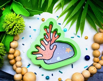 Coral/Seaweed Rock Cookie Cutter