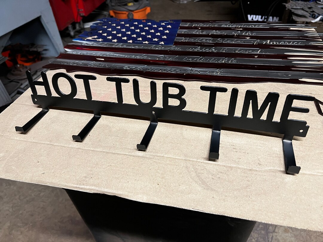 Hot Tub Towel Rack Etsy