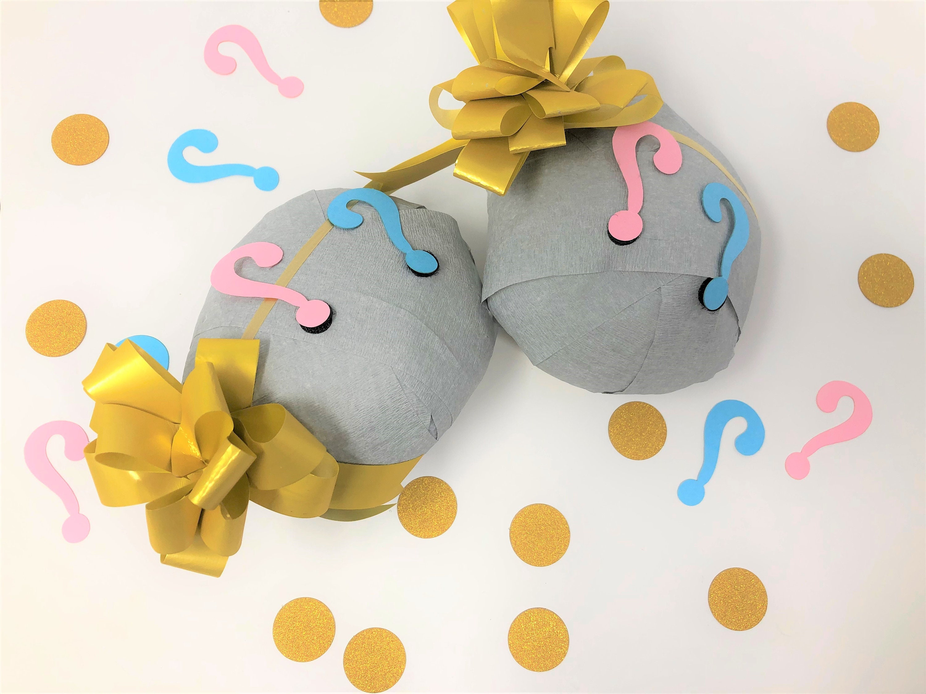 Gender Reveal Surprise Ball Gender Reveal Party Boy Girl Baby Etsy