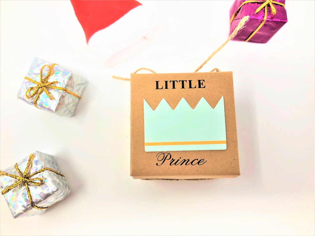 Little Prince Gift Box Stuffed Christmas Ornament Stocking Etsy